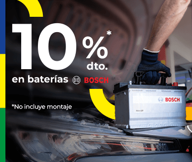 ¡APROVECHA NUESTRA PROMOCIÓN EN BATERÍAS BOSCH!